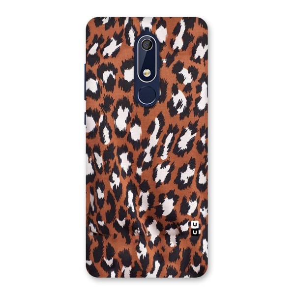 Leapord Design Back Case for Nokia 5.1