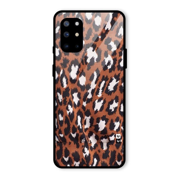 Leapord Design Glass Back Case for OnePlus 8T