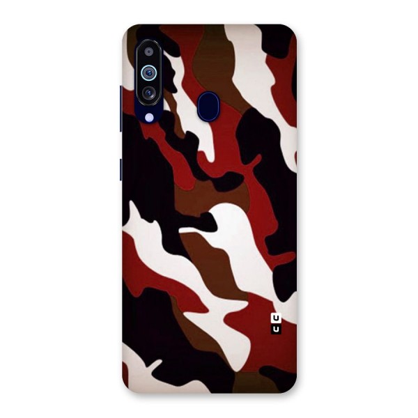 Leapord Pattern Back Case for Galaxy A60