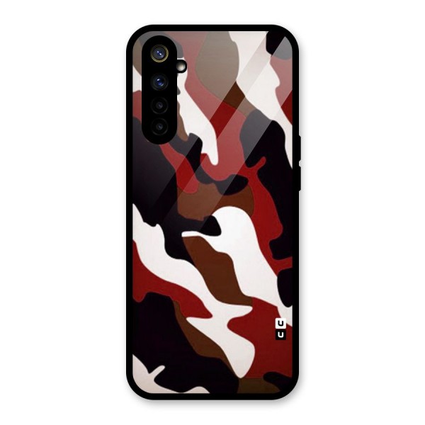 Leapord Pattern Glass Back Case for Realme 6