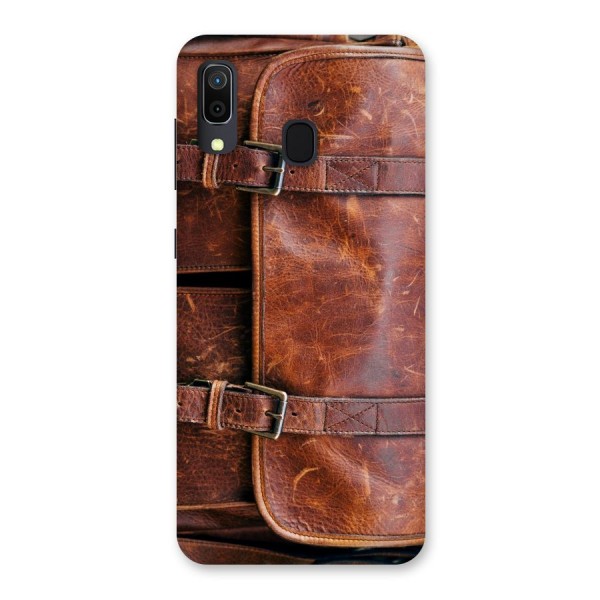 Bag Design (Printed) Back Case for Galaxy A20