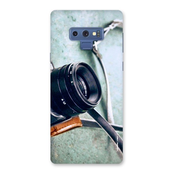 Leather Camera Lens Back Case for Galaxy Note 9