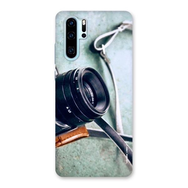 Leather Camera Lens Back Case for Huawei P30 Pro