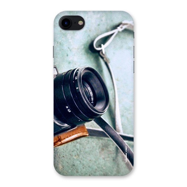 Leather Camera Lens Back Case for iPhone SE 2020