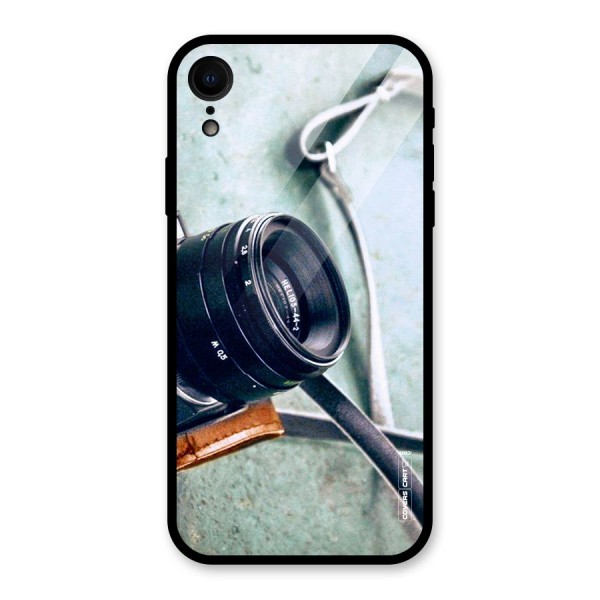 Leather Camera Lens Glass Back Case for XR