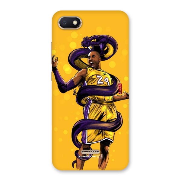 Legend Black Mamba Back Case for Redmi 6A