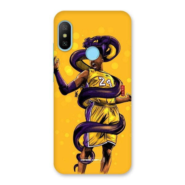 Legend Black Mamba Back Case for Redmi 6 Pro