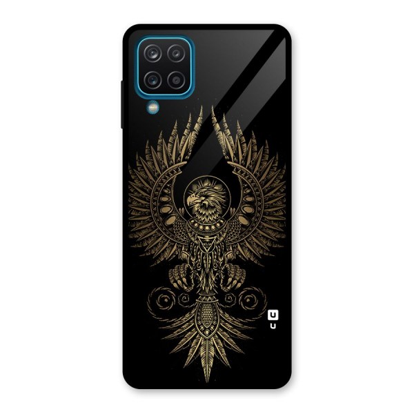 Legendary Phoenix Glass Back Case for Galaxy A12