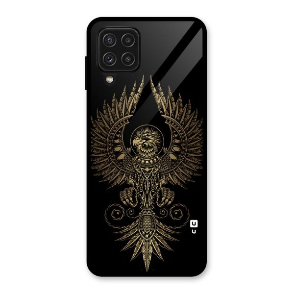 Legendary Phoenix Glass Back Case for Galaxy A22 4G