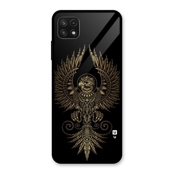 Legendary Phoenix Glass Back Case for Galaxy A22 5G