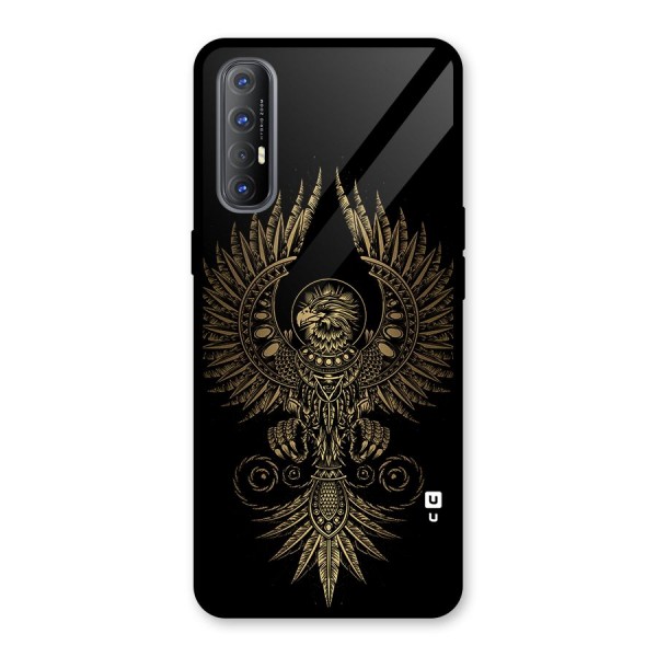 Legendary Phoenix Glass Back Case for Oppo Reno3 Pro