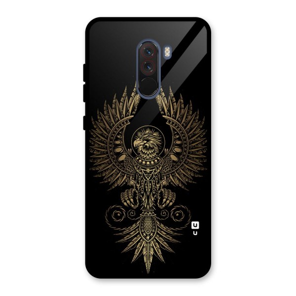 Legendary Phoenix Glass Back Case for Poco F1