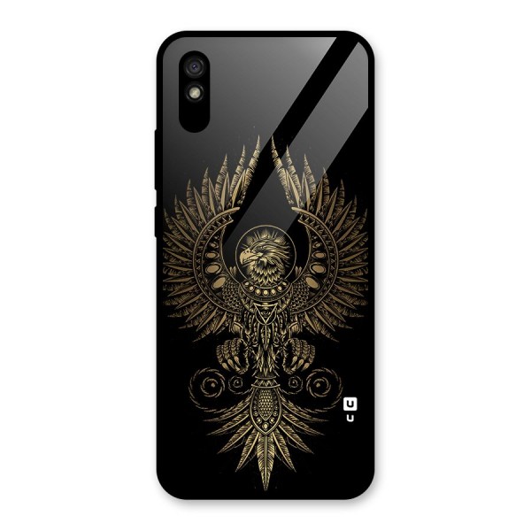 Legendary Phoenix Glass Back Case for Redmi 9A