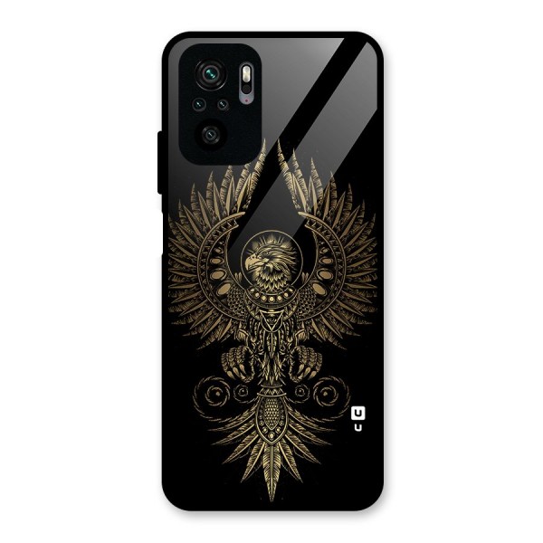 Legendary Phoenix Glass Back Case for Redmi Note 10S