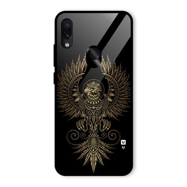 Legendary Phoenix Glass Back Case for Redmi Note 7S