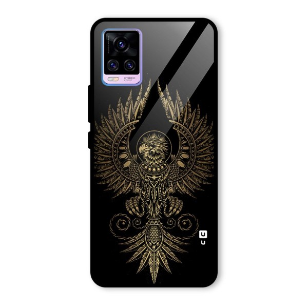 Legendary Phoenix Glass Back Case for Vivo V20 Pro