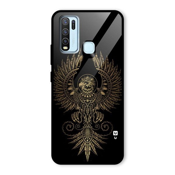 Legendary Phoenix Glass Back Case for Vivo Y50