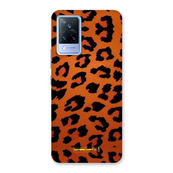 Leopard Back Case for Vivo V21 5G