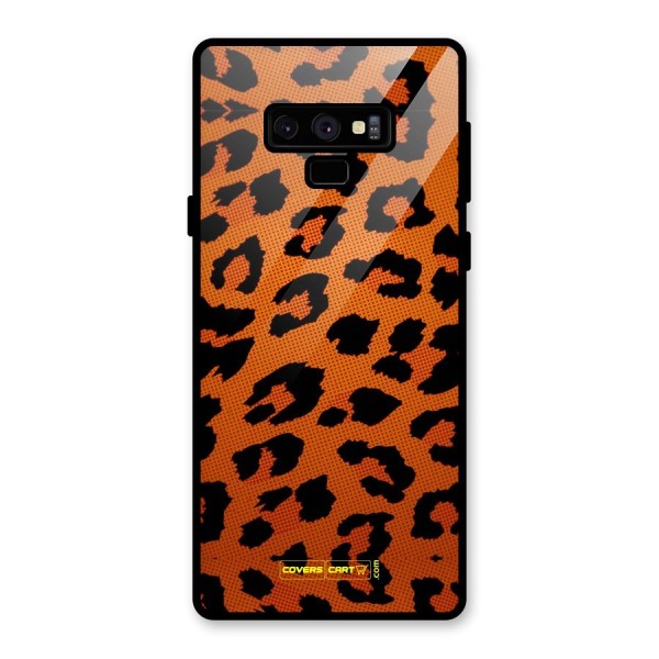 Leopard Glass Back Case for Galaxy Note 9