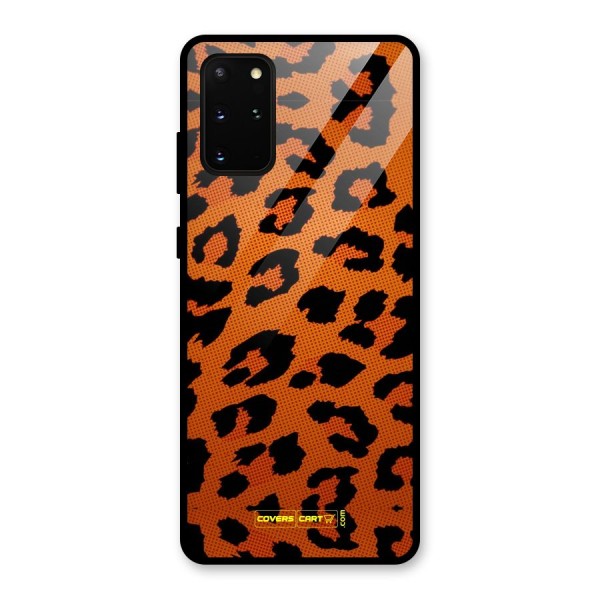 Leopard Glass Back Case for Galaxy S20 Plus