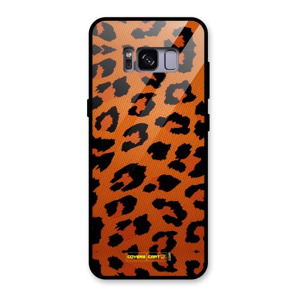 Leopard Glass Back Case for Galaxy S8