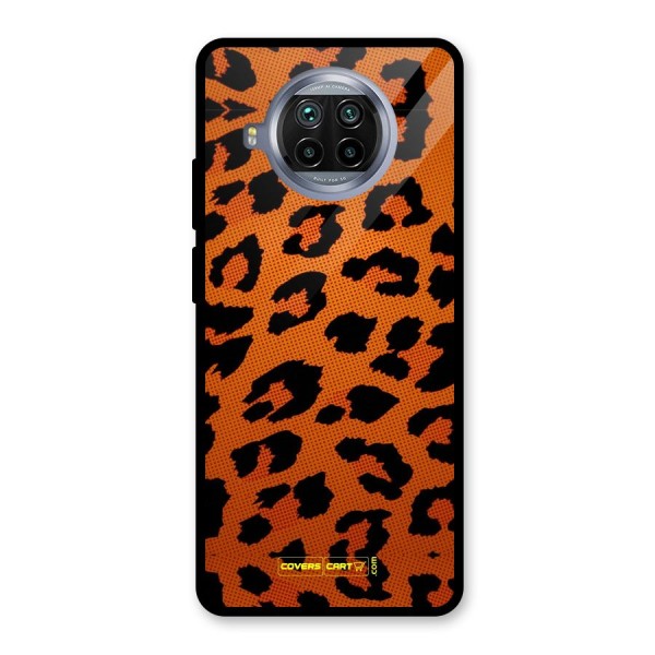 Leopard Glass Back Case for Mi 10i