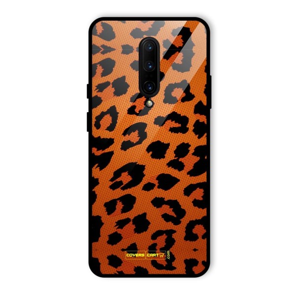 Leopard Glass Back Case for OnePlus 7 Pro