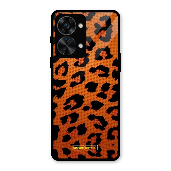 Leopard Glass Back Case for OnePlus Nord 2T