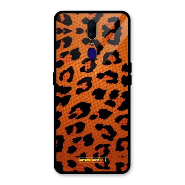 Leopard Glass Back Case for Oppo F11