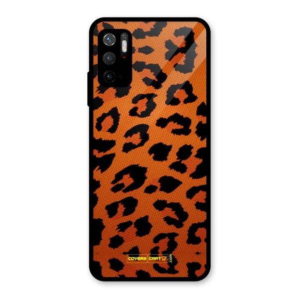 Leopard Glass Back Case for Poco M3 Pro 5G