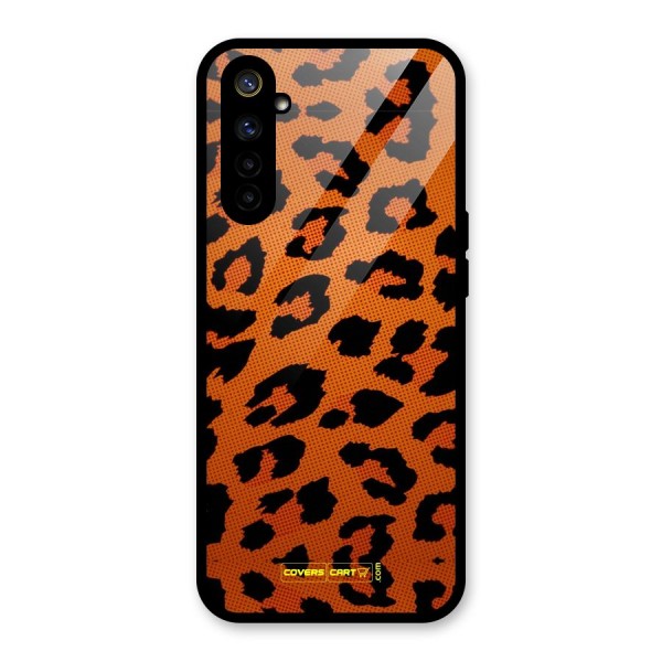 Leopard Glass Back Case for Realme 6