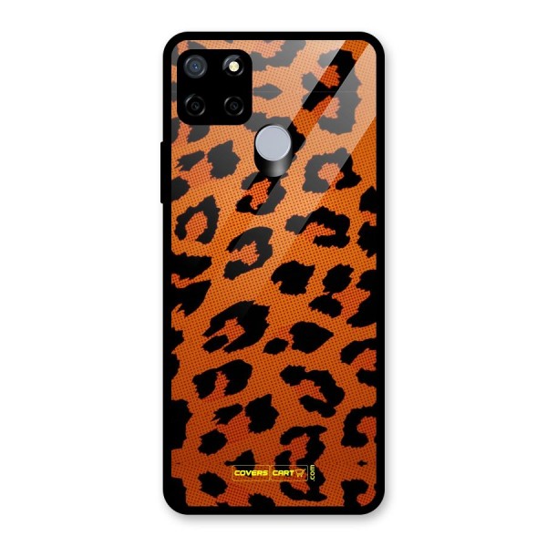 Leopard Glass Back Case for Realme C15