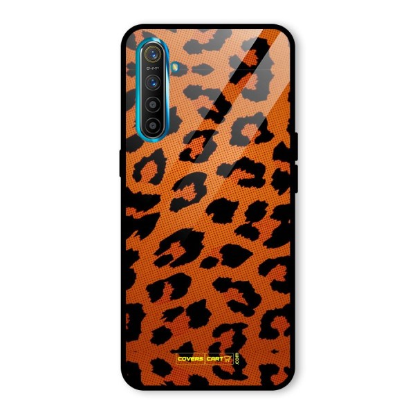 Leopard Glass Back Case for Realme XT