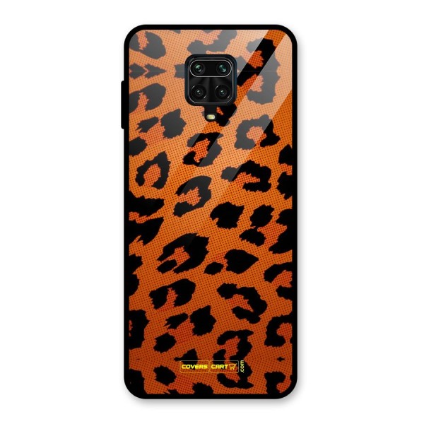 Leopard Glass Back Case for Redmi Note 10 Lite