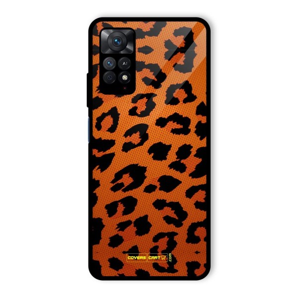 Leopard Glass Back Case for Redmi Note 11 Pro