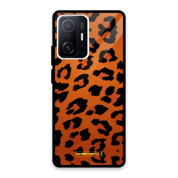 Leopard Glass Back Case for Xiaomi 11T Pro