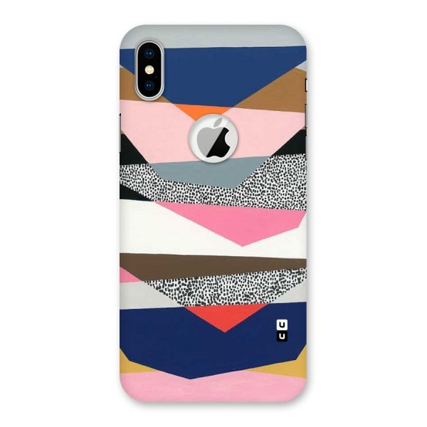 Lethal Abstract Back Case for iPhone XS Logo Cut