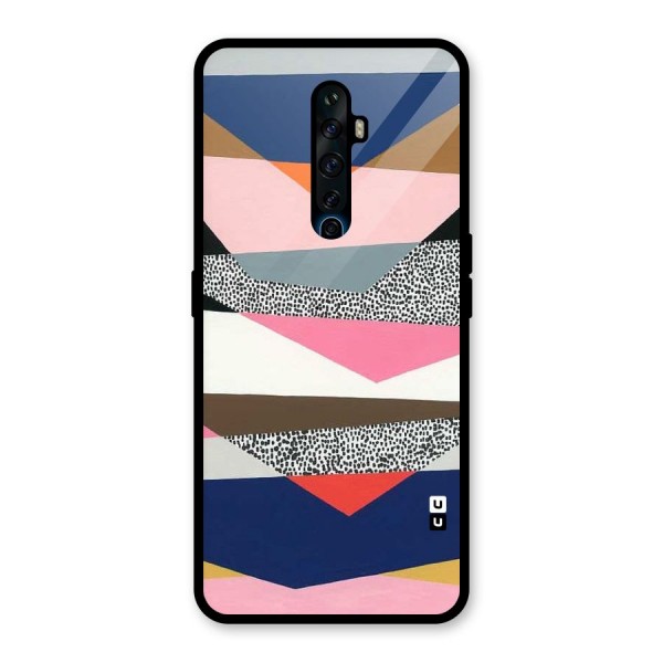 Lethal Abstract Glass Back Case for Oppo Reno2 Z