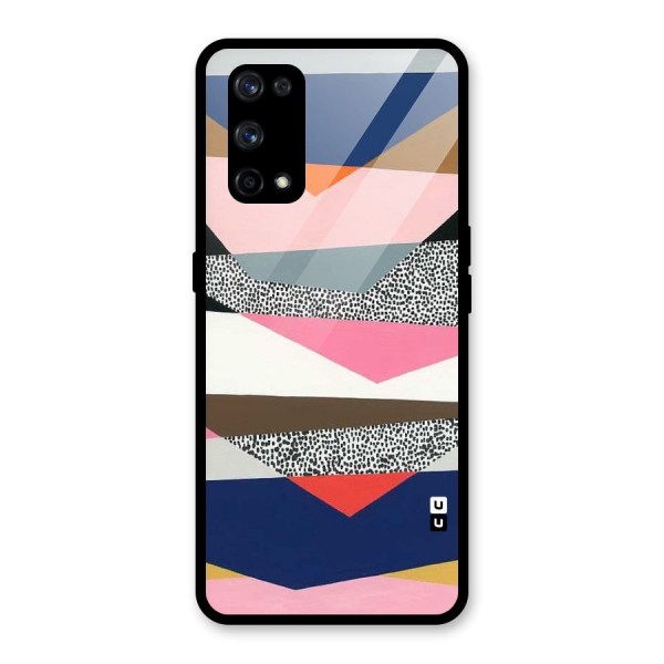 Lethal Abstract Glass Back Case for Realme X7 Pro