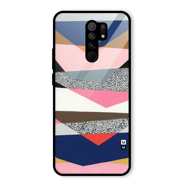 Lethal Abstract Glass Back Case for Redmi 9 Prime