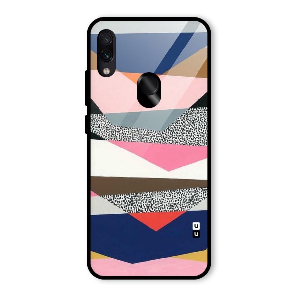 Lethal Abstract Glass Back Case for Redmi Note 7