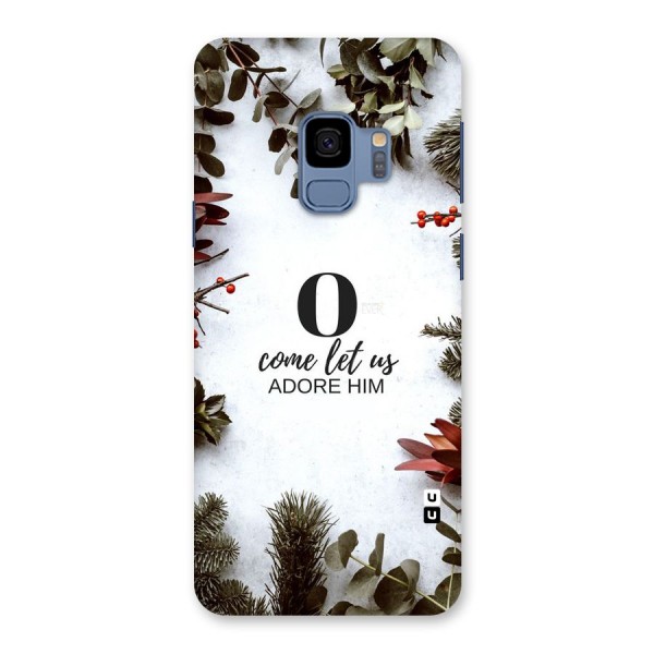 Lets Adore Him Back Case for Galaxy S9