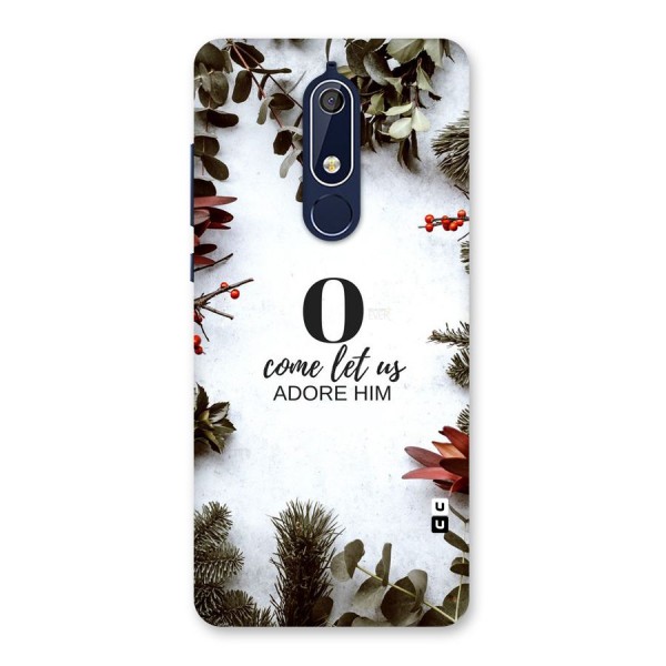 Lets Adore Him Back Case for Nokia 5.1