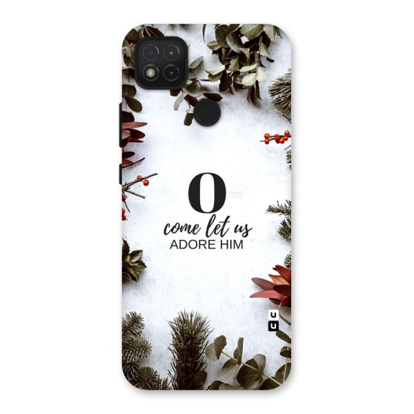 Lets Adore Him Back Case for Redmi 9C