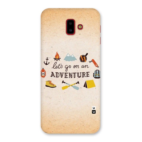 Lets Adventure Life Back Case for Galaxy J6 Plus