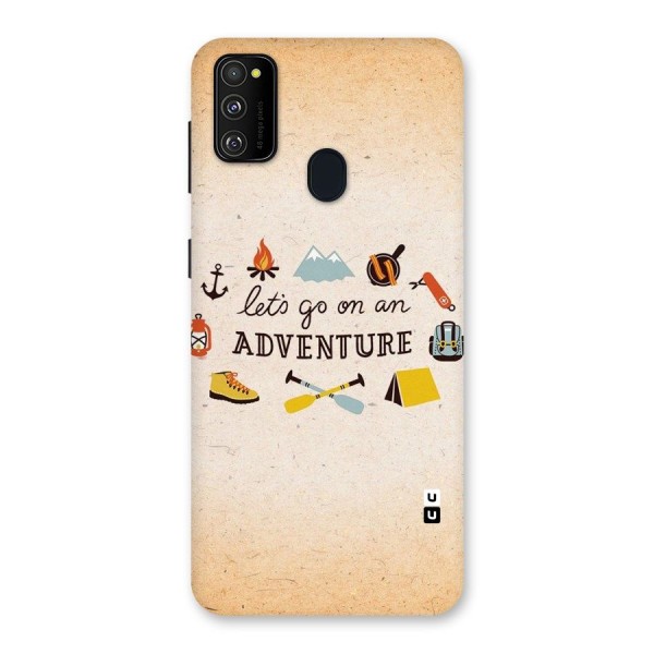 Lets Adventure Life Back Case for Galaxy M21