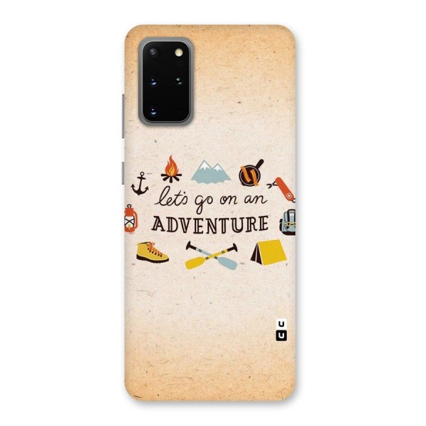 Lets Adventure Life Back Case for Galaxy S20 Plus