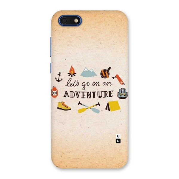 Lets Adventure Life Back Case for Honor 7s