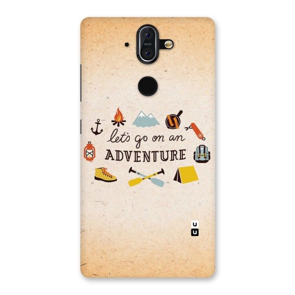 Lets Adventure Life Back Case for Nokia 8 Sirocco