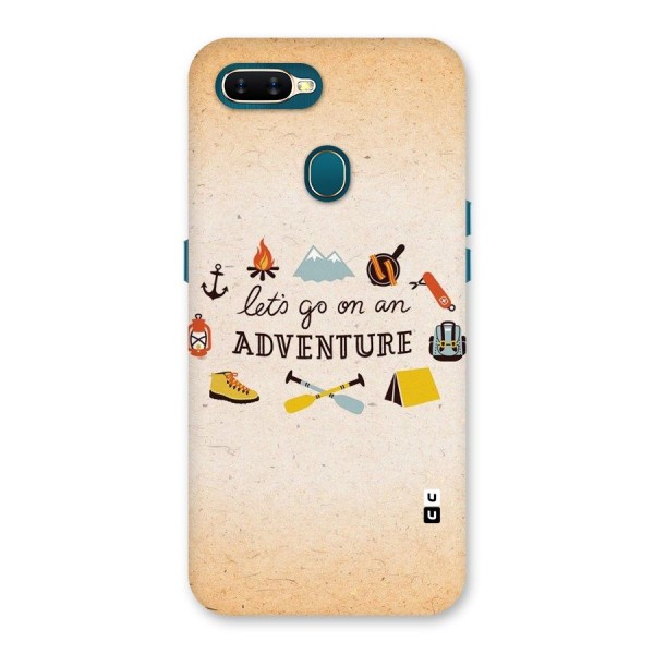 Lets Adventure Life Back Case for Oppo A12